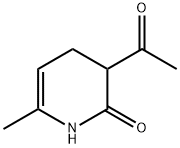 2(1H)-Pyridinone, 3-acetyl-3,4-dihydro-6-methyl- (9CI) Struktur