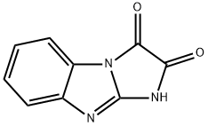 1H-Imidazo[1,2-a]benzimidazole-2,3-dione(9CI) Struktur