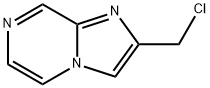 2-CHLOROMETHYLIMIDAZO[1,2-A]PYRAZINE Struktur