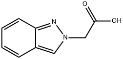 Indazol-2-yl-acetic acid Struktur