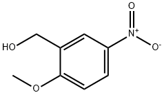 (2-methoxy-5-nitrophenyl)methanol Struktur