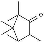 1,3,7,7-Tetramethylnorbornan-2-one Struktur