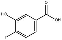 3-Hydroxy-4-iodobenzoic acid Struktur