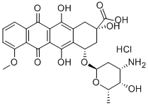 8-Desacetyl-8-carboxy Daunorubicin Hydrochloride