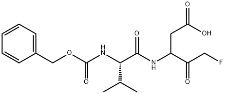 フルオロ(Z-Val-Asp-)メタン 化學構造式