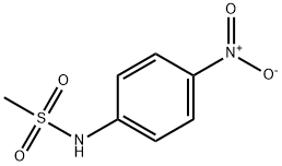 4-NITRO METHANESULFONANILIDE Struktur