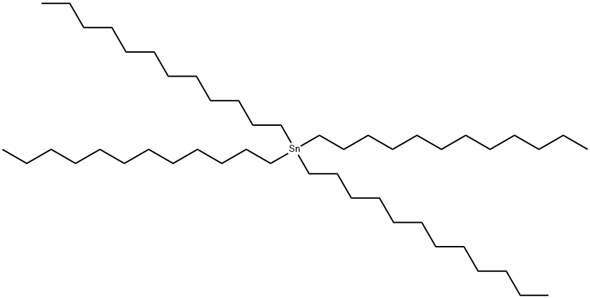 TETRADODECYLTIN Struktur