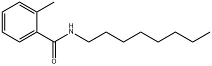 2-Methyl-N-octylbenzamide Struktur