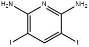 2,6-Diamino-3,5-diiodopyridine Struktur