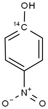 4-NITROPHENOL [1-14C] Struktur