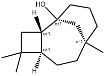 (1alpha,2alpha,5beta,8beta)-4,4,8-trimethyltricyclo[6.3.1.02,5]dodecan-1-ol Struktur