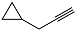 prop-2-ynylcyclopropane Struktur