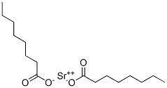 strontium(2+) octanoate Struktur