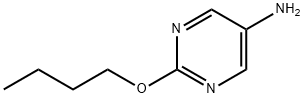 5-Pyrimidinamine, 2-butoxy- (9CI) Struktur