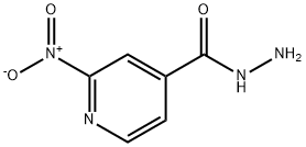 4-Pyridinecarboxylicacid,2-nitro-,hydrazide(9CI) Struktur