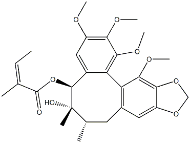 (5S)-5,6,7,8-テトラヒドロ-1,2,3,13-テトラメトキシ-6,7β-ジメチルベンゾ[3,4]シクロオクタ[1,2-f][1,3]ベンゾジオキソール-5α,6β-ジオール5-[(Z)-2-メチル-2-ブテノアート] price.