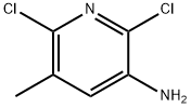 2,6-dichloro-5-Methyl-pyridin-3-ylaMine Struktur