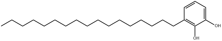 3-HEPTADECYLCATECHOL Struktur