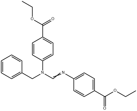 N,N'-Bis(4-ethoxycarbonylphenyl)-N-benzylformamidine