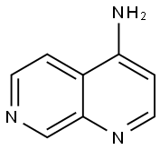 1,7-Naphthyridin-4-amine(9CI) Struktur