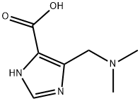 1H-Imidazole-4-carboxylicacid,5-[(dimethylamino)methyl]-(9CI) Struktur