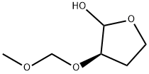 2-Furanol, tetrahydro-3-(methoxymethoxy)-, (3R)- (9CI) Struktur