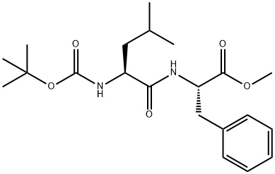 TERT-BUTYLOXYCARBONYL-LEUCYLPHENYLALANINE METHYL ESTER, 5874-73-7, 結(jié)構(gòu)式