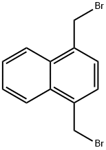 1,4-BIS(BROMOMETHYL)NAPHTHALENE Struktur