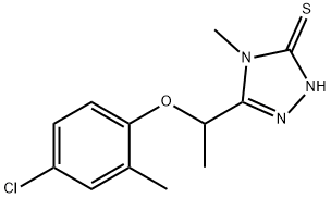 5-[1-(4-クロロ-2-メチルフェノキシ)エチル]-4-メチル-4H-1,2,4-トリアゾール-3-チオール price.