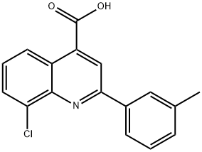 8-CHLORO-2-(3-METHYLPHENYL)QUINOLINE-4-CARBOXYLICACID price.