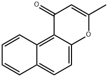 3-Methyl-1H-naphtho[2,1-b]pyran-1-one Struktur