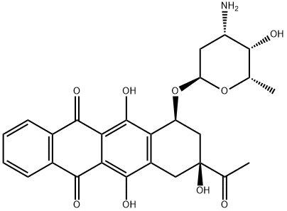 Idarubicin Struktur