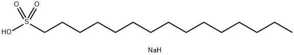 1-PENTADECANESULFONIC ACID SODIUM SALT Struktur