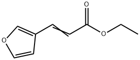 2-PROPENOIC ACID, 3-(3-FURANYL)-, ETHYL ESTER Struktur