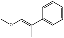 (E)-beta-methoxy-alpha-methylstyrene Struktur