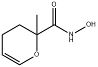 2H-Pyran-2-carboxamide,  3,4-dihydro-N-hydroxy-2-methyl- Struktur