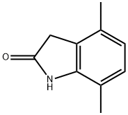 1,3-dihydro-4,7-diMethyl-2H-Indol-2-one Struktur