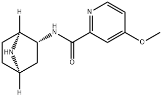 2-Pyridinecarboxamide,N-(1S,2R,4R)-7-azabicyclo[2.2.1]hept-2-yl-4-methoxy- Struktur