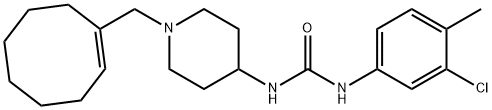 1-(3-CHLORO-4-METHYLPHENYL)UREA Struktur