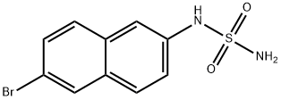 Sulfamide, (6-bromo-2-naphthalenyl)- (9CI) Struktur