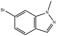 6-Bromo-1-methyl-1H-indazole Struktur