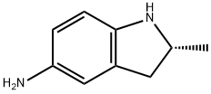 1H-Indol-5-amine,2,3-dihydro-2-methyl-,(2R)-(9CI) Struktur