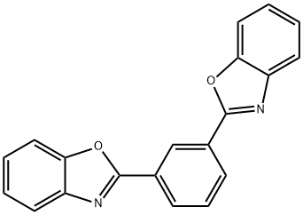 2，2-m-pheylene-bis-benzoxazol Struktur