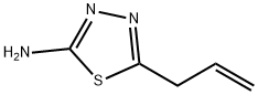 1,3,4-Thiadiazol-2-amine,  5-(2-propenyl)-  (9CI) Struktur