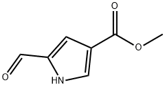 Methyl 5-formylpyrrole-3-carboxylate Struktur