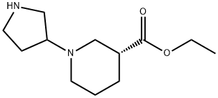 1-Pyrrolidin-3-yl-piperidine Struktur