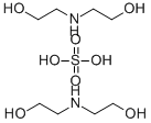 DIETHANOLAMINE SULFATE Struktur