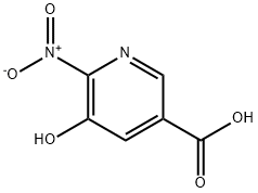 5-Hydroxy-6-nitropyridine-3-carboxylic acid Struktur