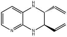 Pyrido[2,3-b]pyrazine, 2,3-diethenyl-1,2,3,4-tetrahydro-, trans- (9CI) Struktur