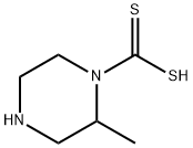 1-Piperazinecarbodithioicacid,2-methyl-(7CI,8CI,9CI) Struktur